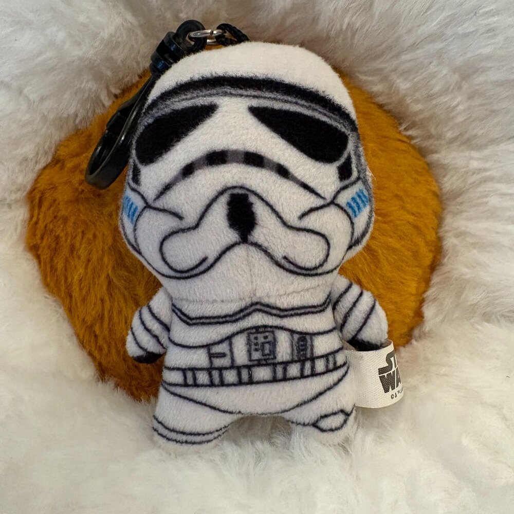 Star Wars Stormtrooper Plush Keychain Monogram Lucasfilm (SKU: 179TO)